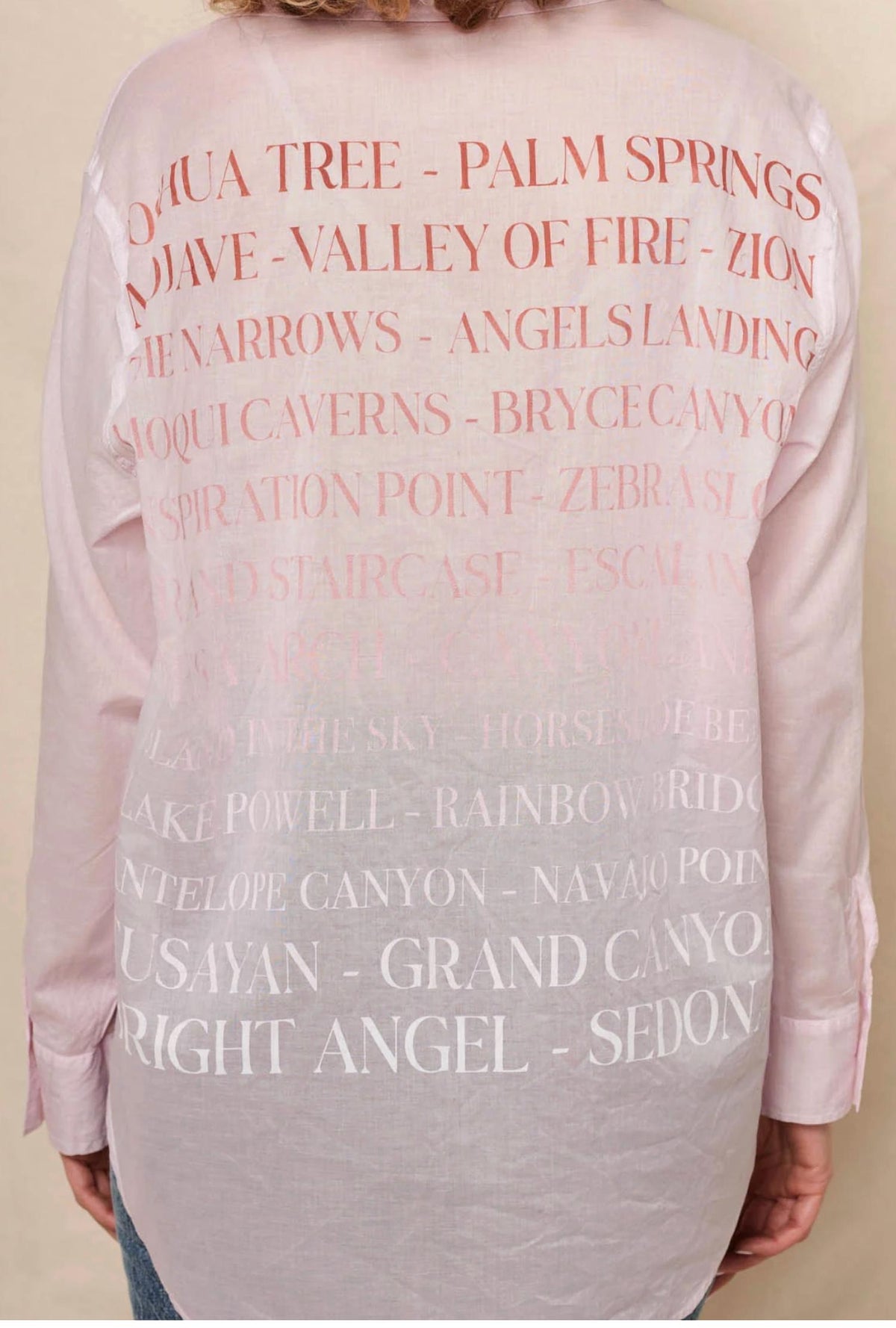 Sundry - Oversized Destinations Shirt