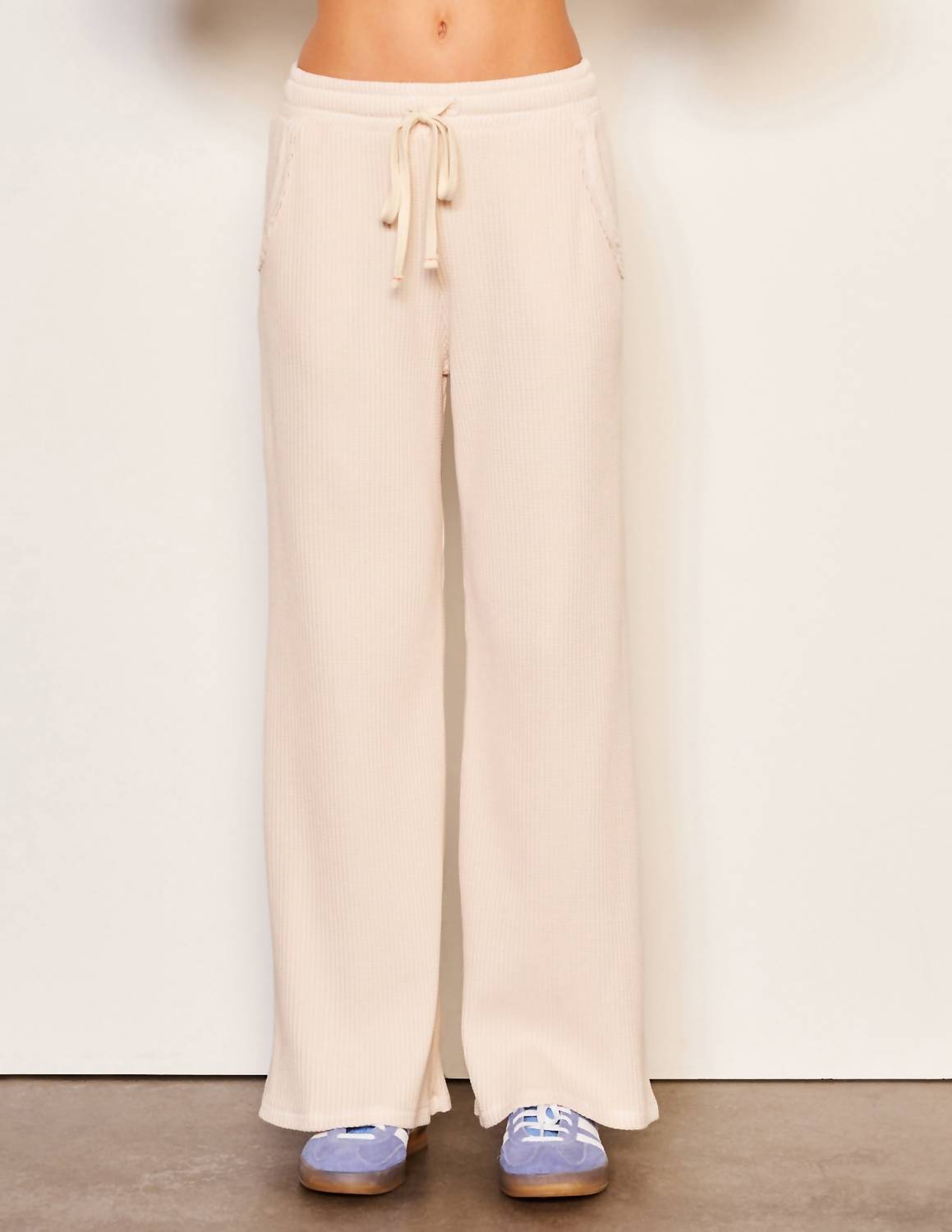 Sundry - Thermal Wide Leg Pants