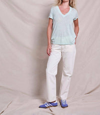 Sundry - Women's Deep V Neck Tee