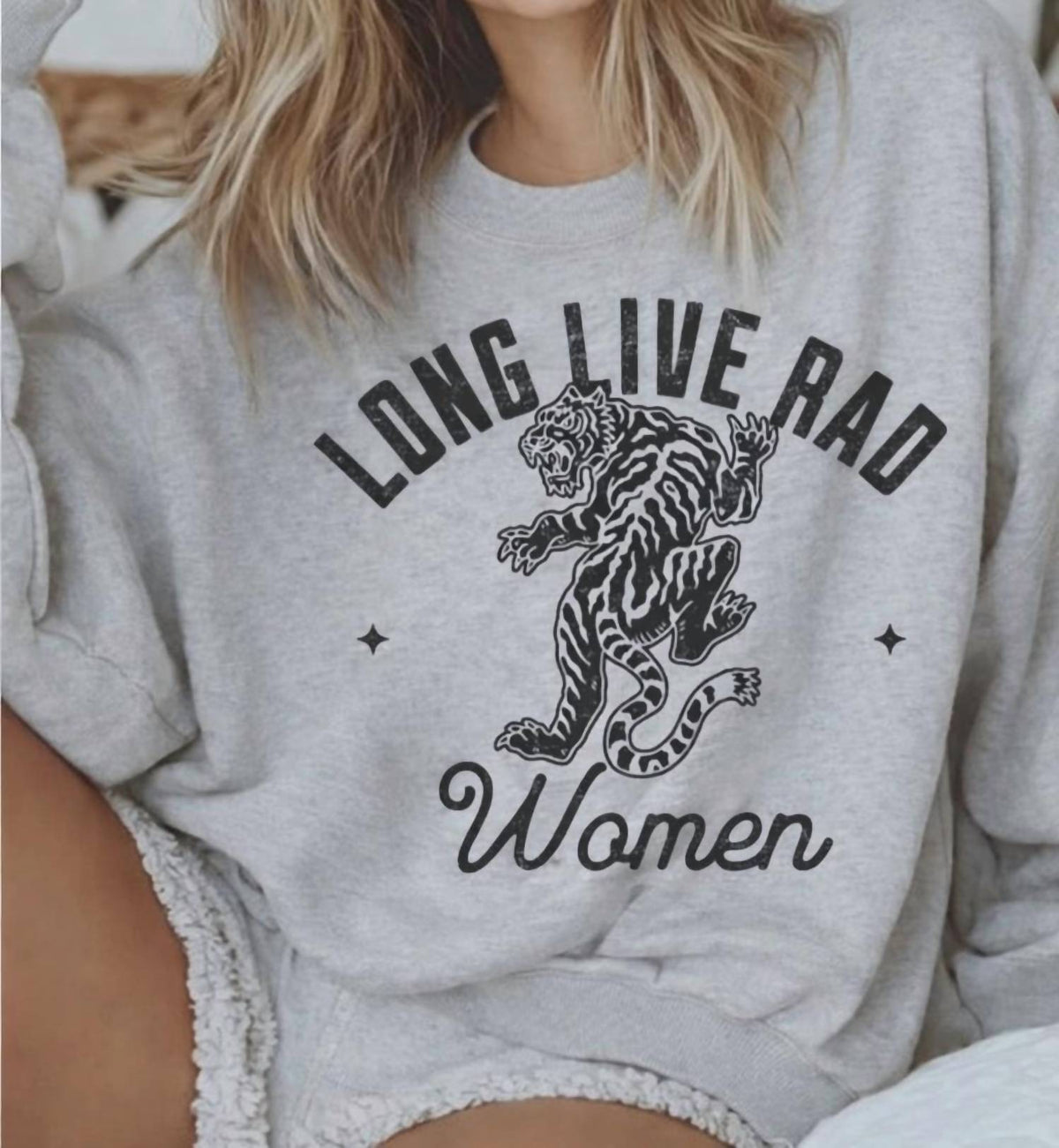 Super Mrkt. - Long Live Rad Oversized Sweatshirt