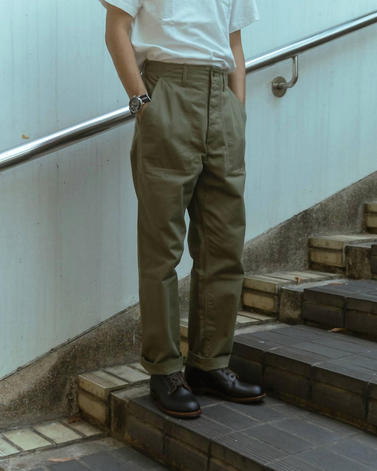 Super Ready - Unisex Baker Pants - clothing - green - pants