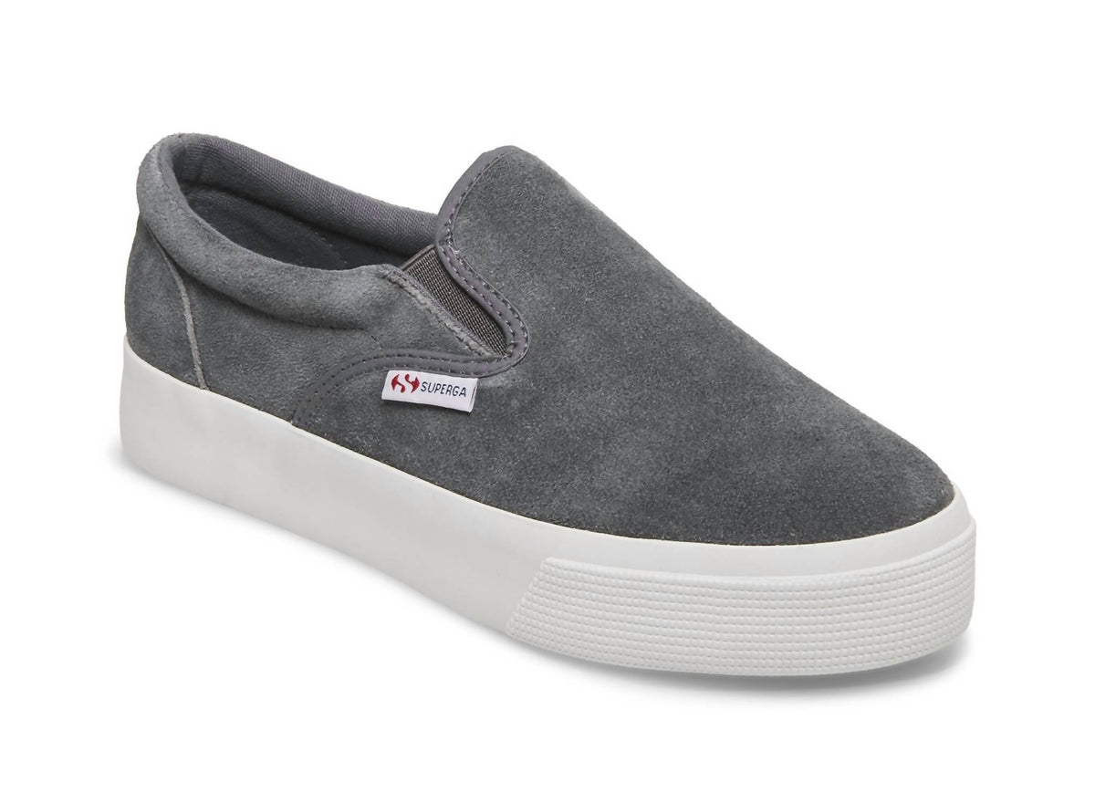Superga - Women's Suede Slip-on Sneakers
