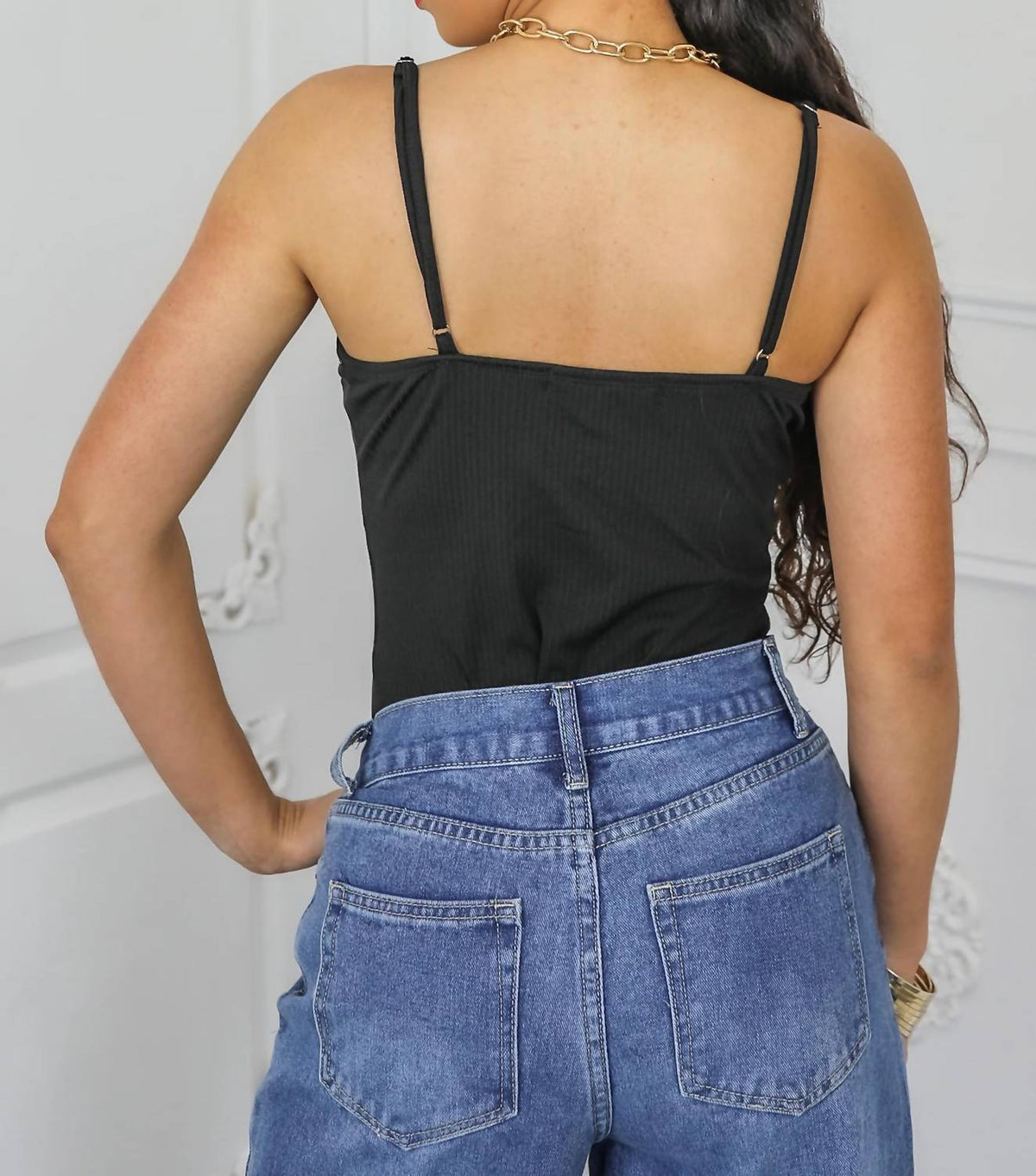 Surelymine - Ribbed Bustier Bodysuit