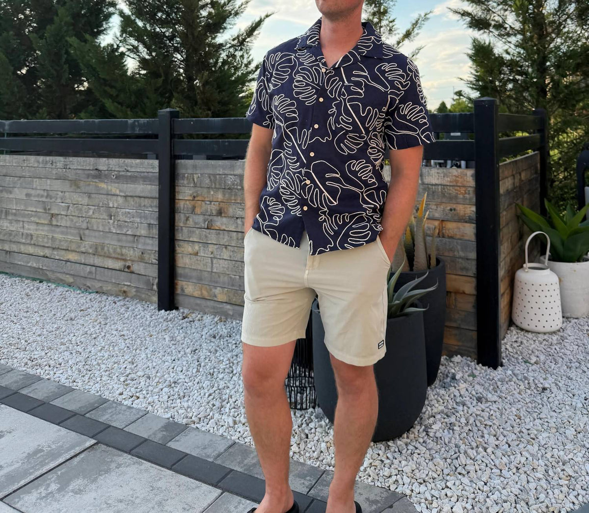 Surfside Supply - Mariner Leaf Camp Shirt