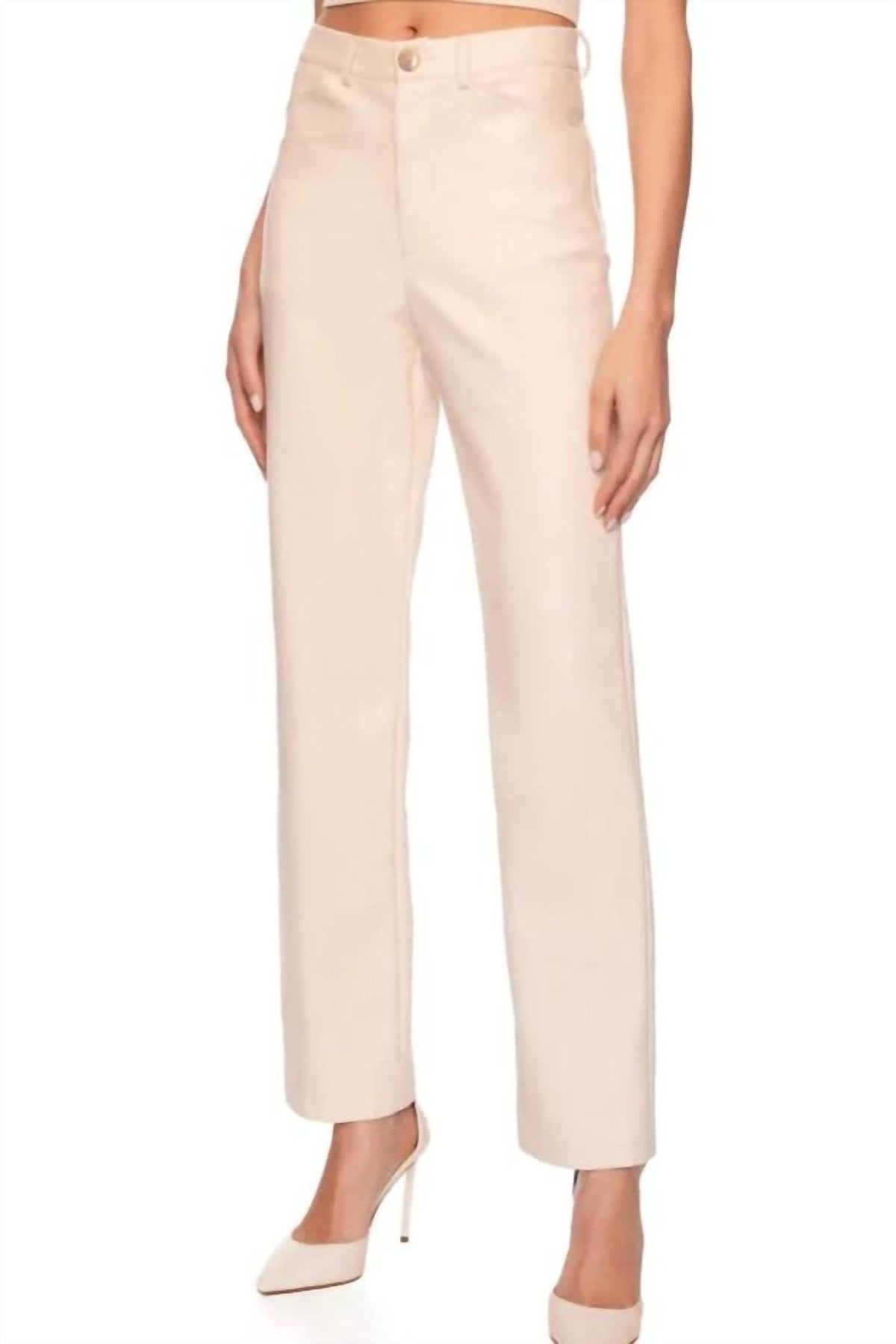 Susana Monaco - BLANCHED LEATHER PANT