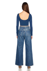 Susana Monaco - Scoop Back Crop Top