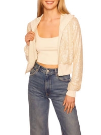 Susana Monaco - Sequin Hoodie