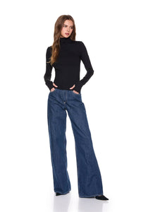 Susana Monaco - Turtleneck Long Sleeve Top