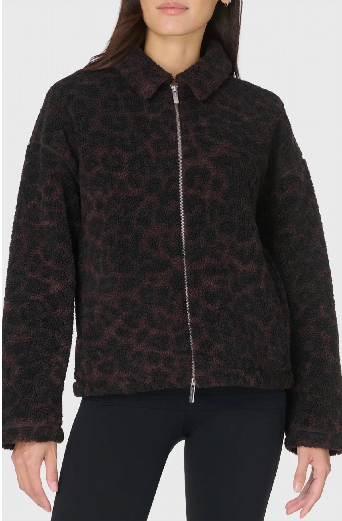 Sweaty Betty - Plush Collared Fleece Jacket
