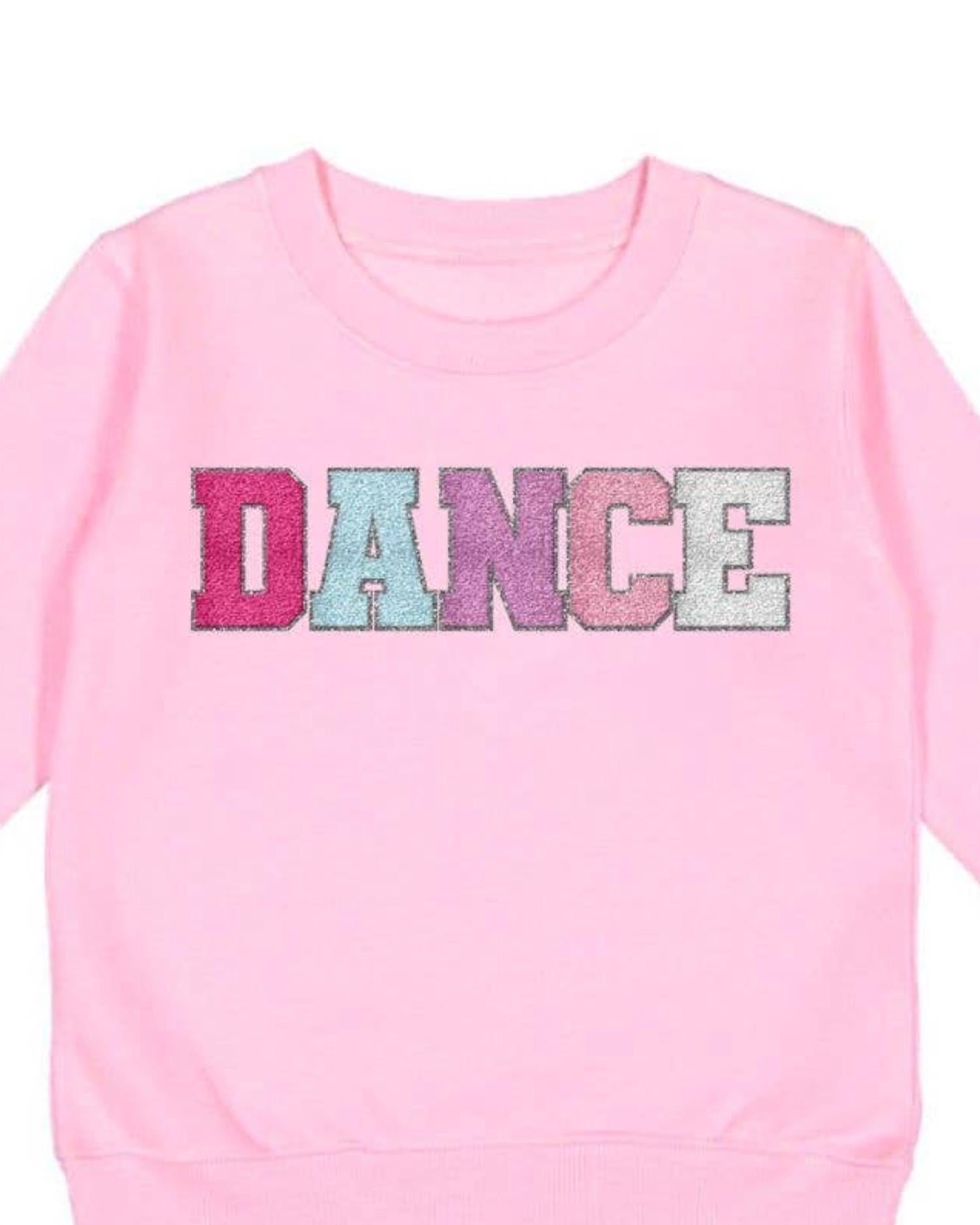Sweet Wink - Girl's Dance Patch Sweatshirt - clothing - cotton - blend - graphic