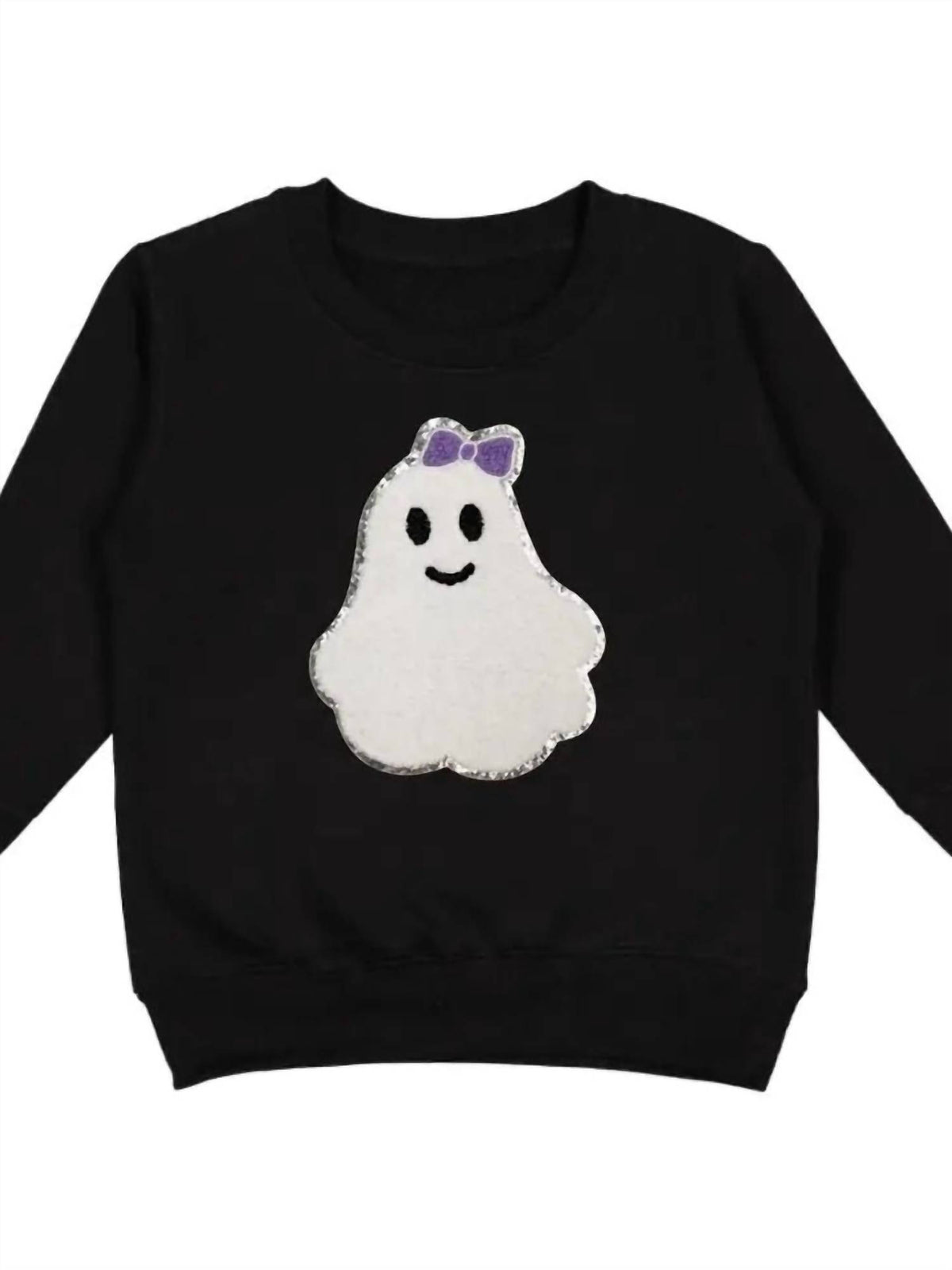 Sweet Wink - Kid's Ghost Patch Sweatshirt
