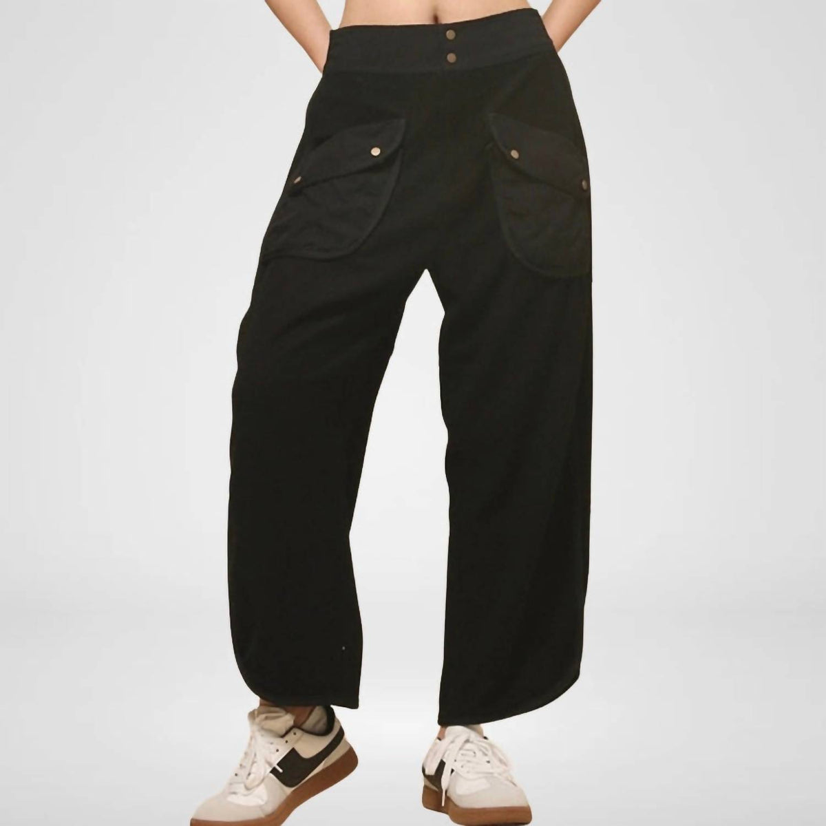 Sweetkama - Women's Front Pockets Relaxed Sweatpants