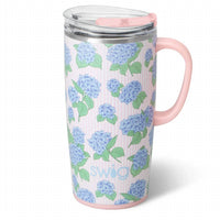 Swig - Hydrangea Travel Mug - 22oz
