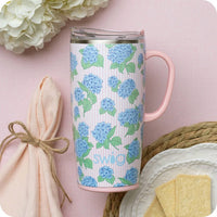 Swig - Hydrangea Travel Mug - 22oz