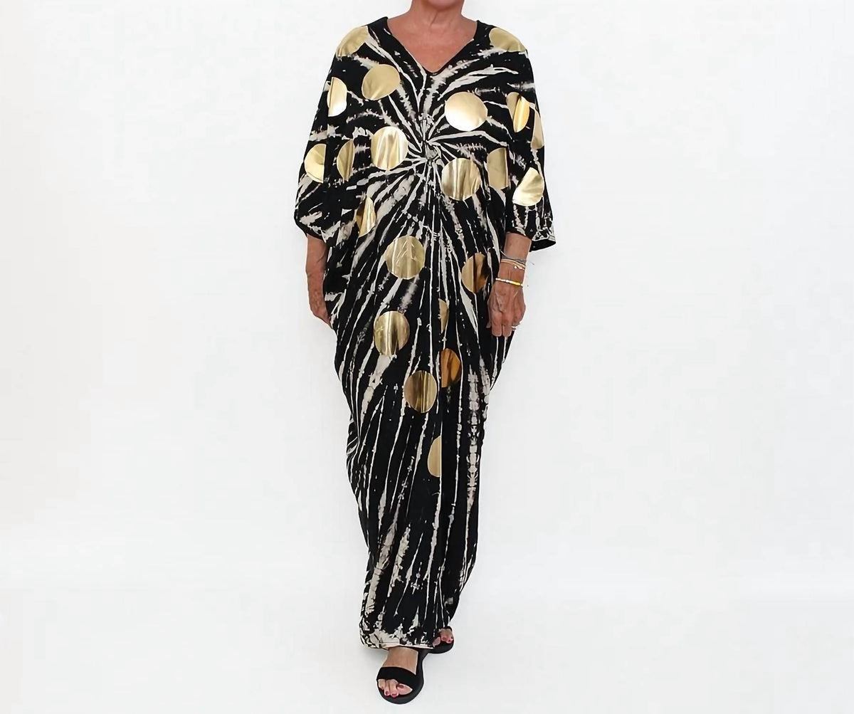 Sylca Designs - Starburst Polka Dot Caftan