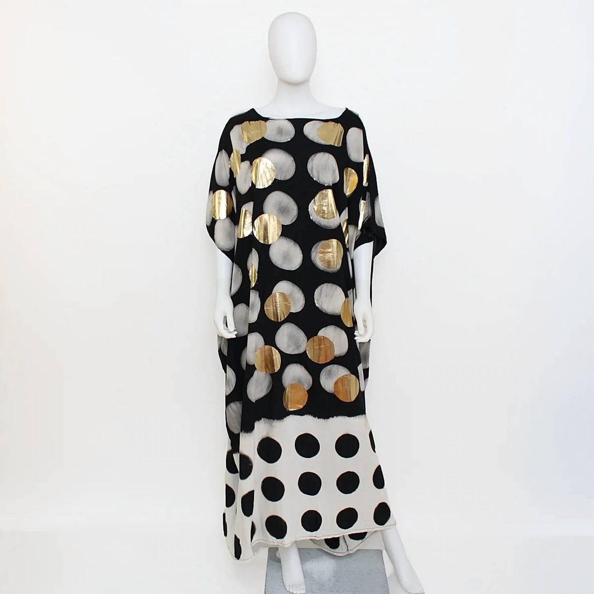 Sylca Designs - Women's Dimension Polka Dot Kaftan