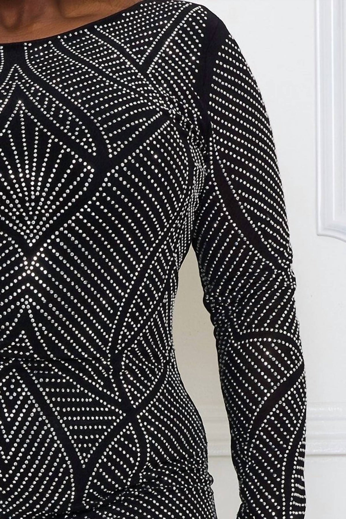 Symphony - Diamond Embellished Bodycon Dress