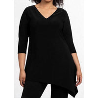 Sympli - Reversible Angle 3/4 Sleeve Top