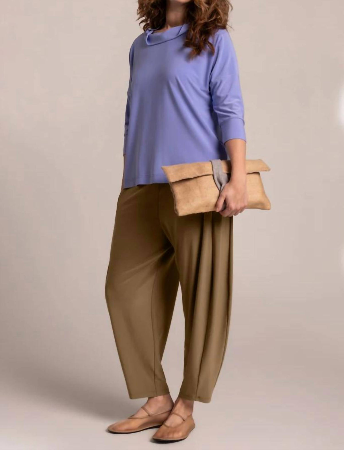 Sympli - Slouch 3/4 Sleeve Sweatshirt
