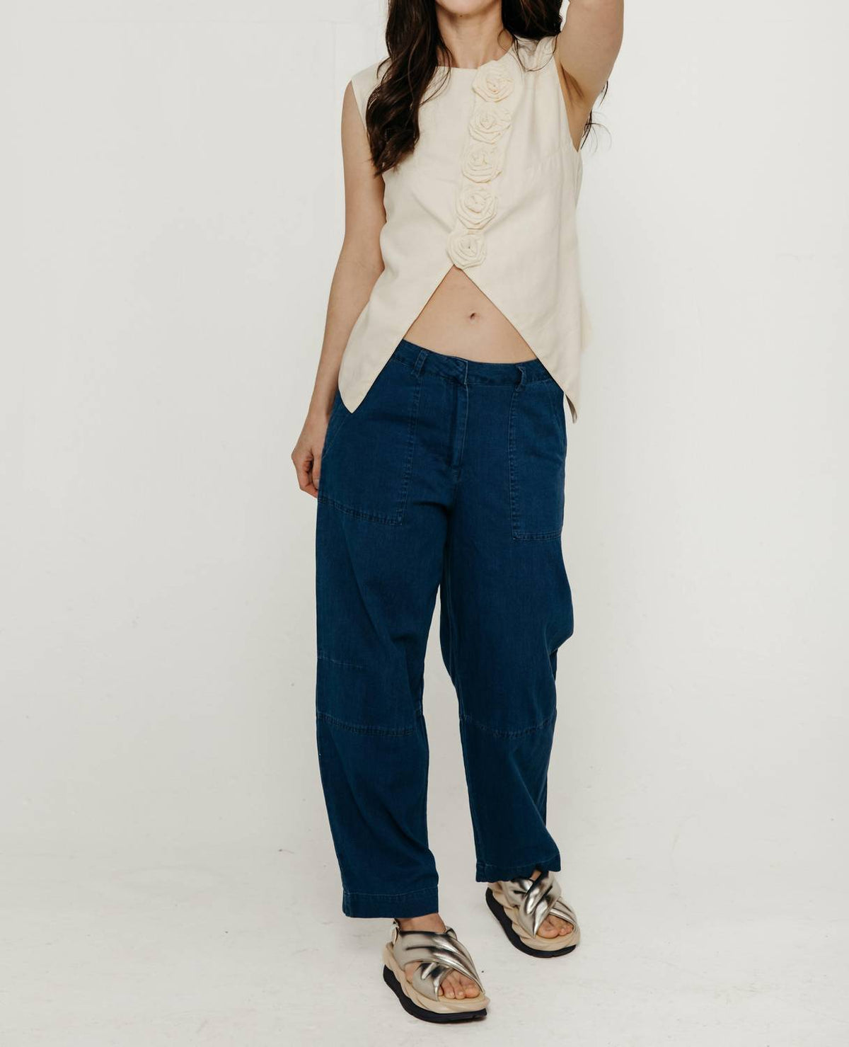 Tach - Ileana Linen Blouse