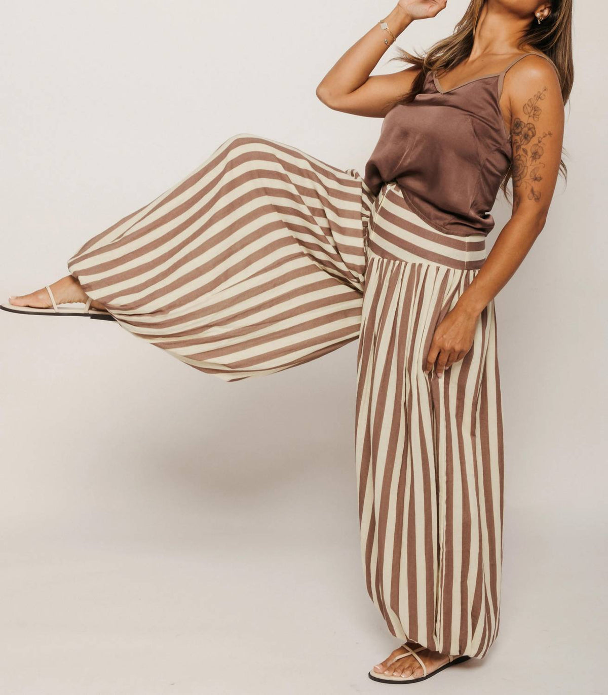 Tach - Nova Baggy Striped Pant