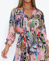 Taj By Sabrina Crippa - Jungle Midi Dress - clothing - dresses - midi