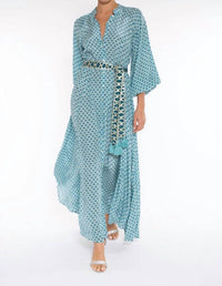Taj By Sabrina Crippa - Long - sleeve Button Down Maxi Dress - clothing - dresses - maxi