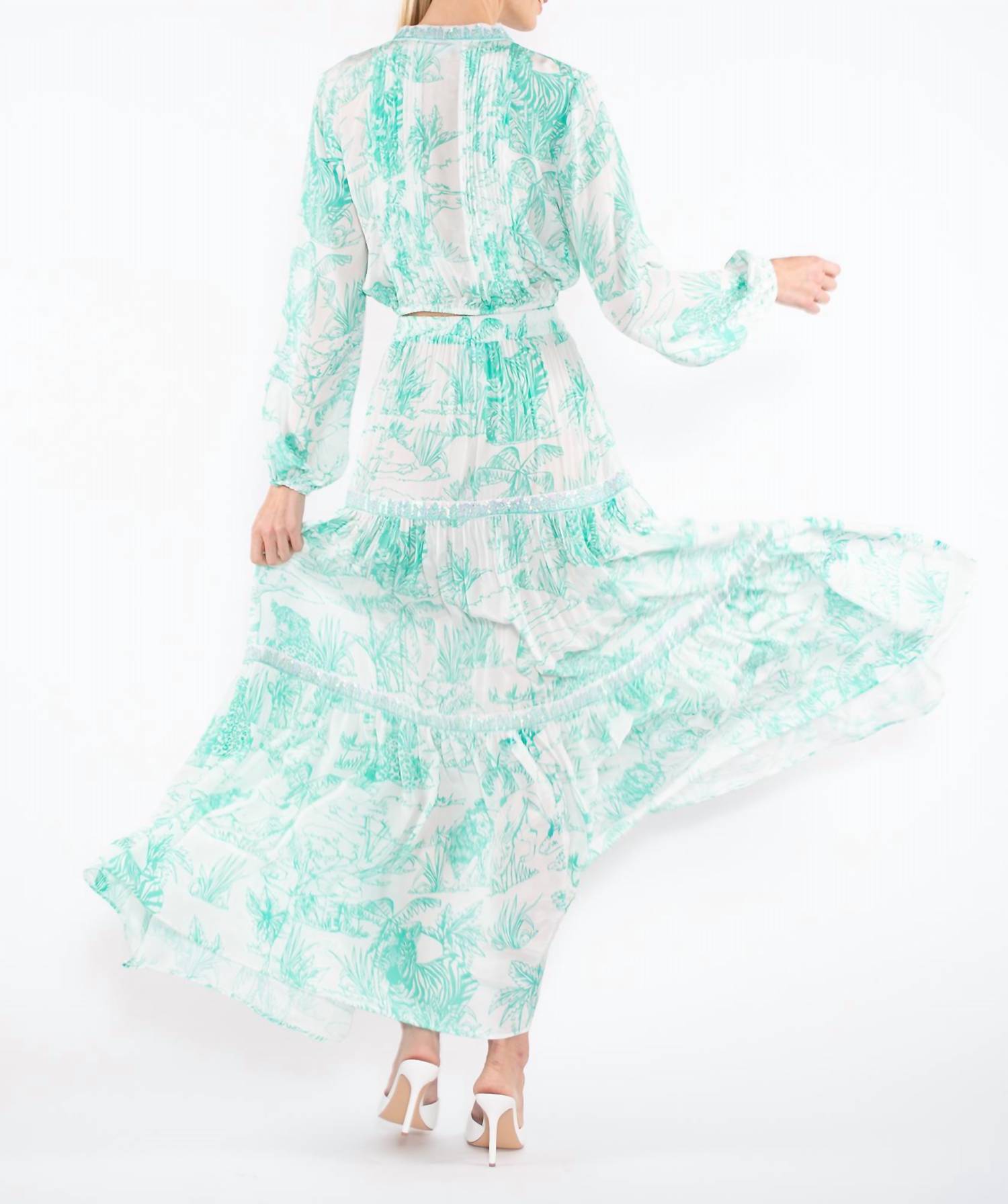 Taj By Sabrina Crippa - MOMBOSA - clothing - directbrandpartner - green