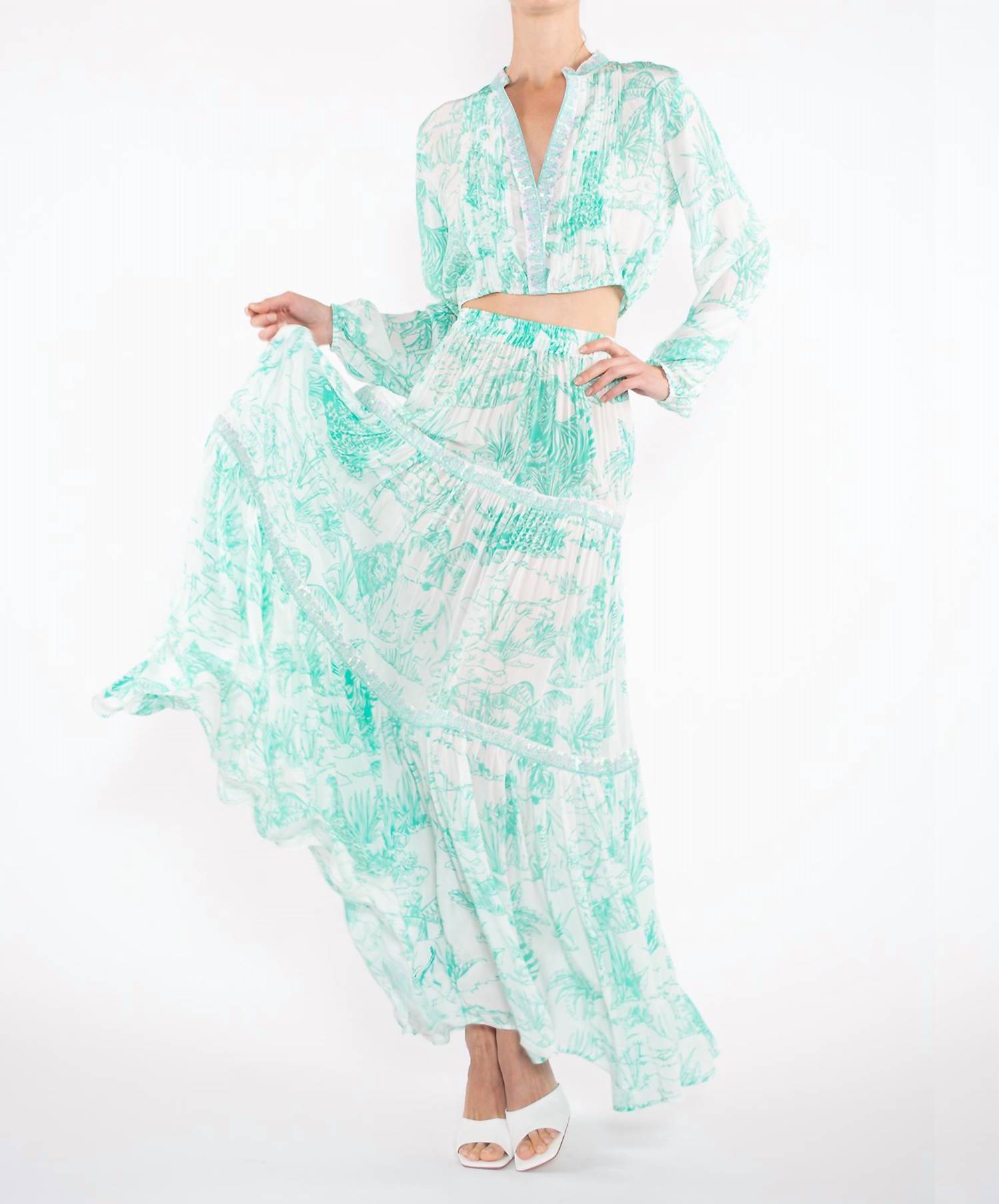 Taj By Sabrina Crippa - MOMBOSA - clothing - directbrandpartner - green