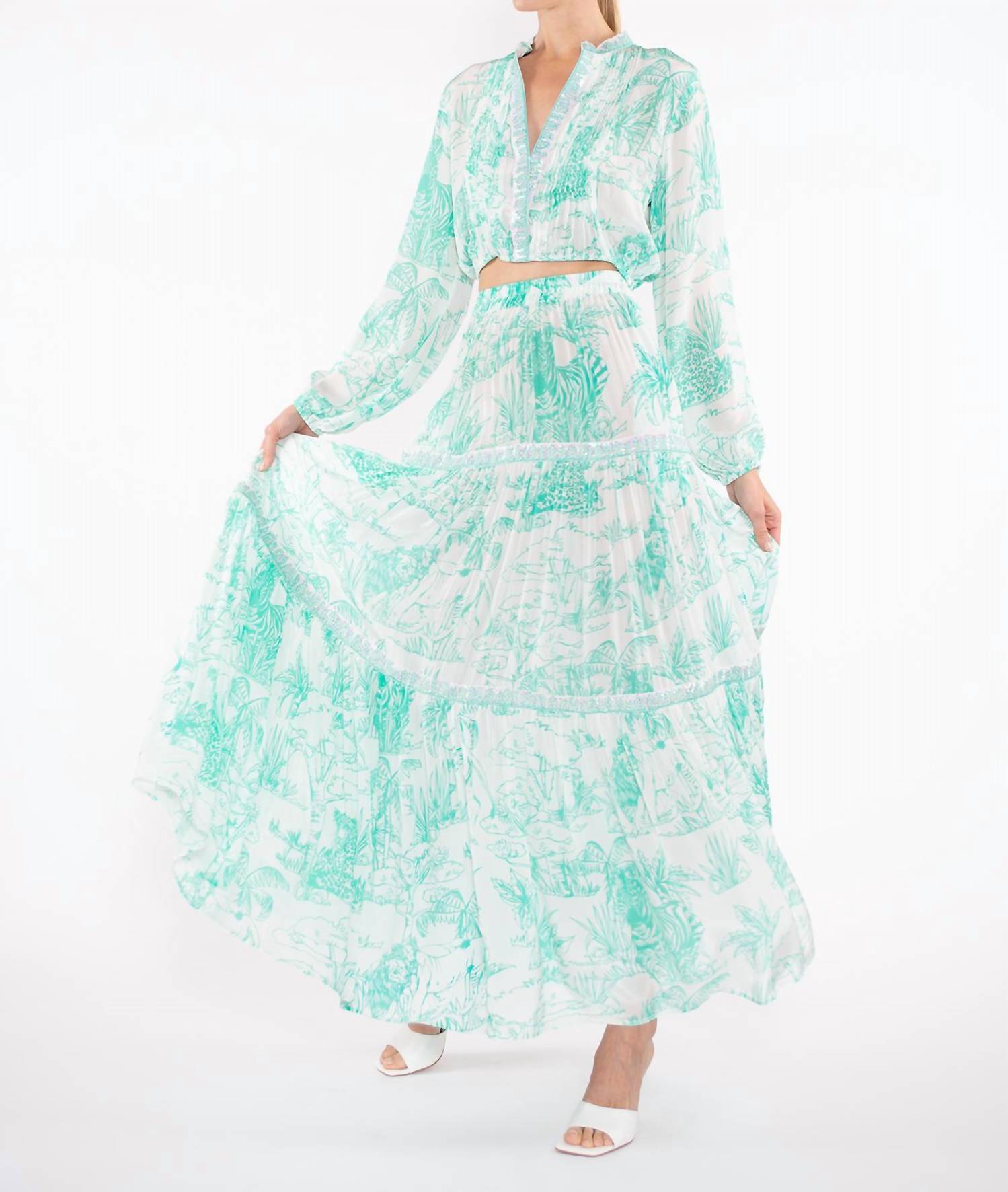 Taj By Sabrina Crippa - MOMBOSA - clothing - directbrandpartner - green