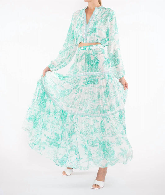 Taj By Sabrina Crippa - MOMBOSA - clothing - directbrandpartner - green