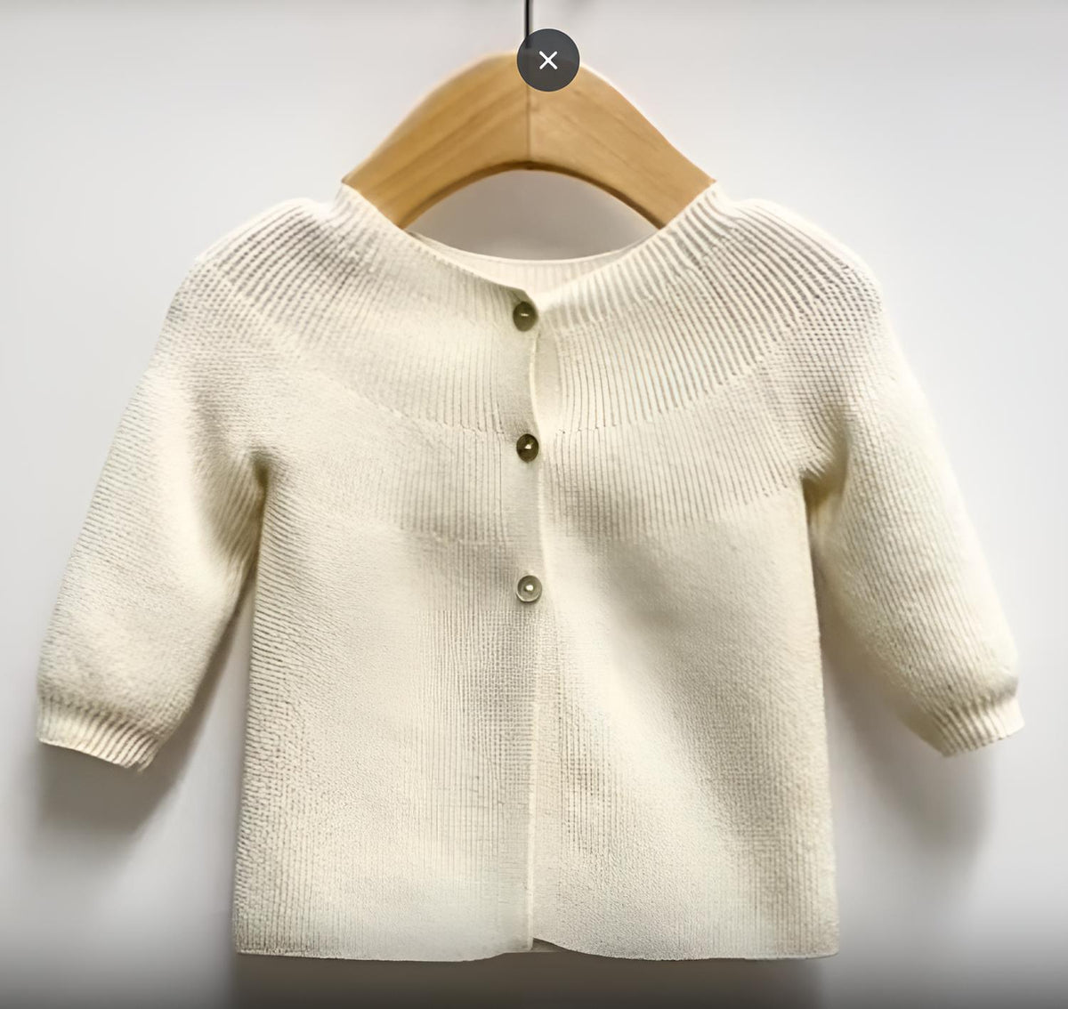 Tane - Baby's Link Stitch Cardigan