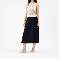Tanya Taylor - Avril Sleeveless Knit Top - beige - blouses - clothing