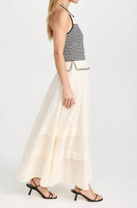 Tanya Taylor - Miller Sleeveless Top - beige - clothing - cotton