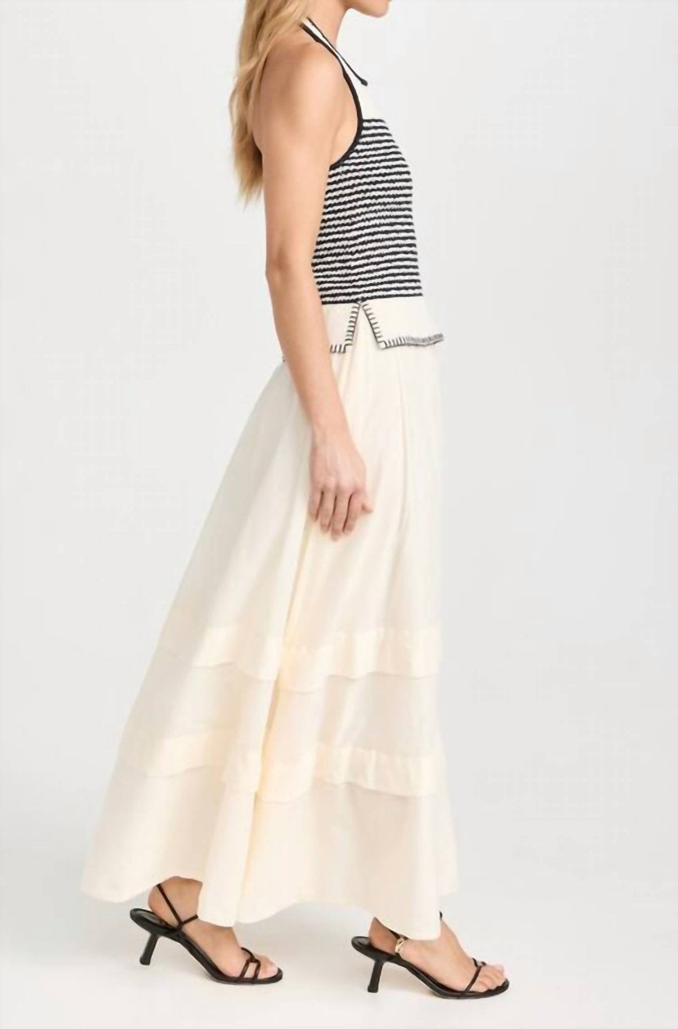 Tanya Taylor - Miller Sleeveless Top - beige - clothing - cotton