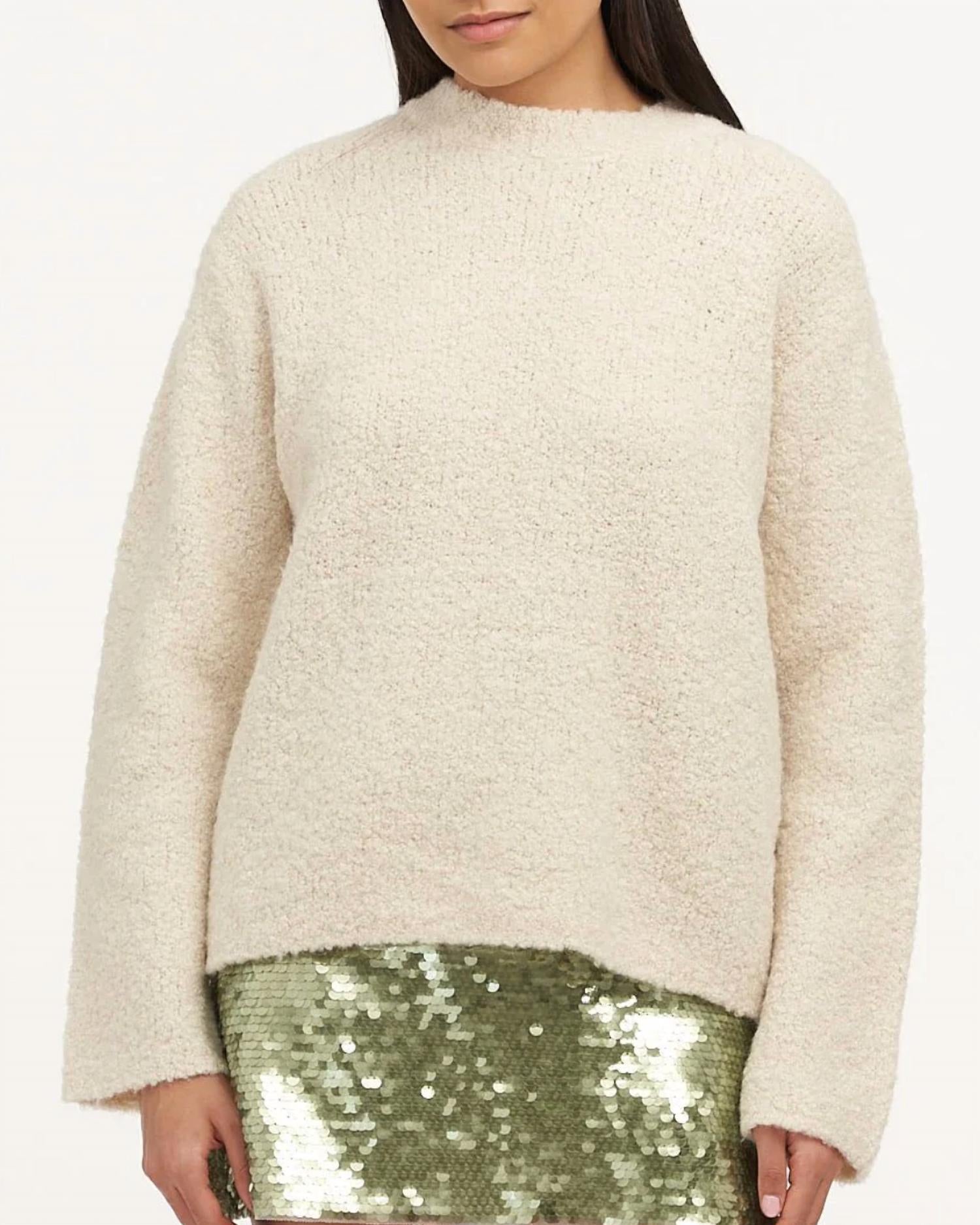 Tanya Taylor - Sutton Knit Sweater - acrylic - beige - clothing