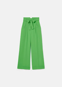 Tara Jarmon - Jade Flare Pants - clothing - green - pants