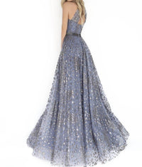 Tarik Ediz - Halter Evening Gown