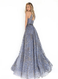 Tarik Ediz - Halter Evening Gown