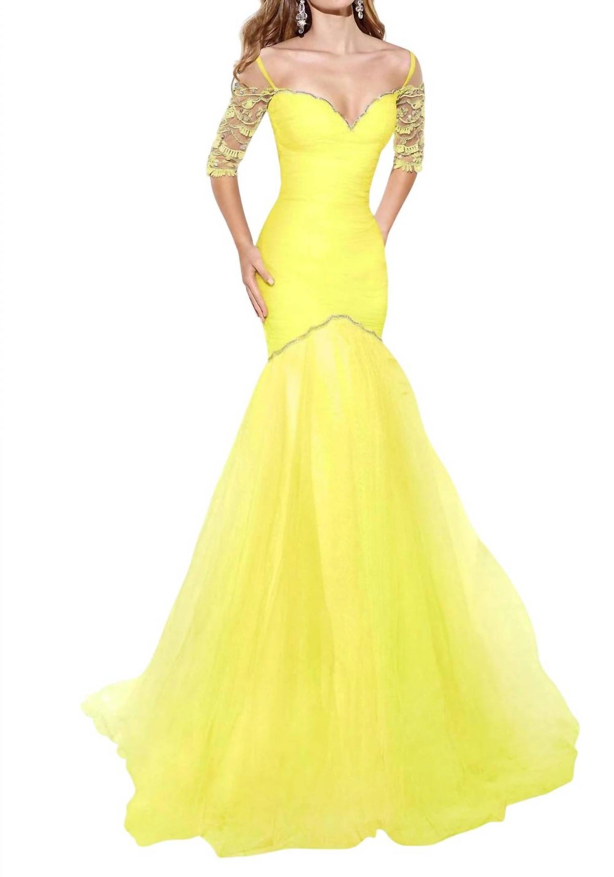 Tarik Ediz - Mermaid Evening Gown