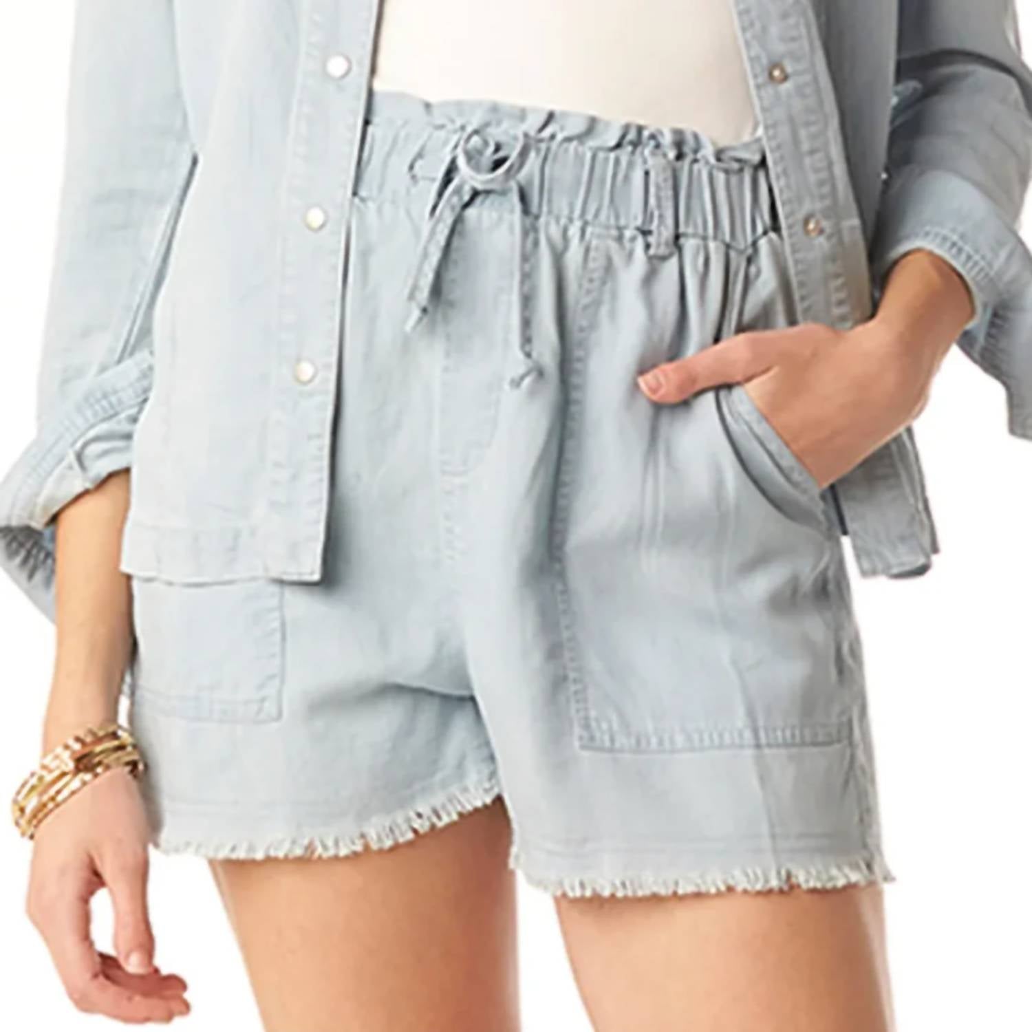 Tart Collections - Georgina Shorts - blue - clothing - jean - shorts