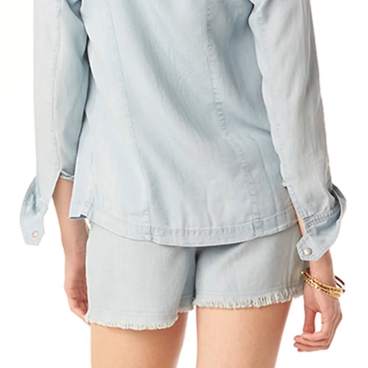 Tart Collections - Georgina Shorts - blue - clothing - jean - shorts