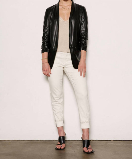 Tart Collections - KIA VEGAN LEATHER BLAZER - blazers - clothing - jackets