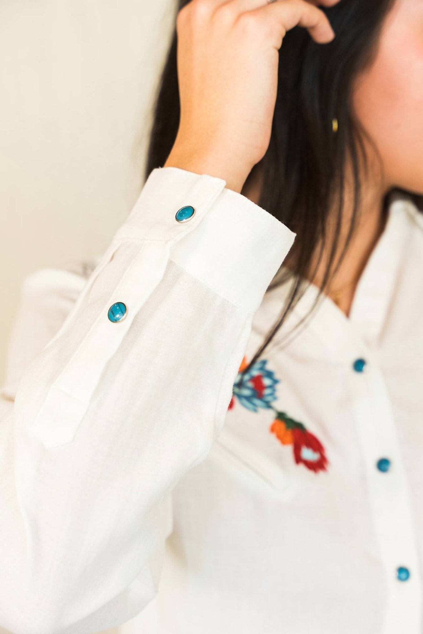 Tasha Polizzi - Winnie Shirt - button - down - shirts - clothing - cotton