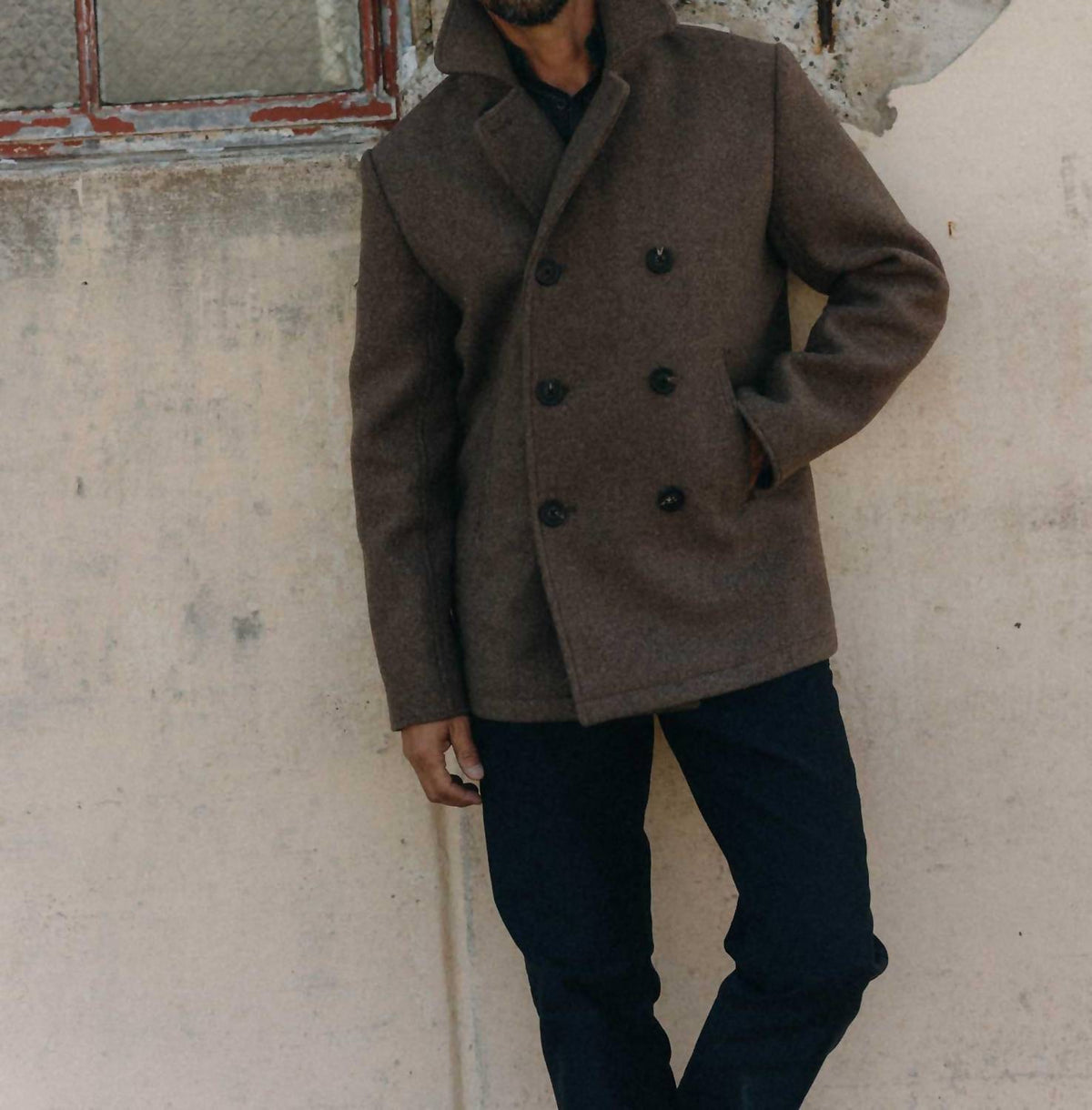 Taylor Stitch - Mariner Melton Wool Coat