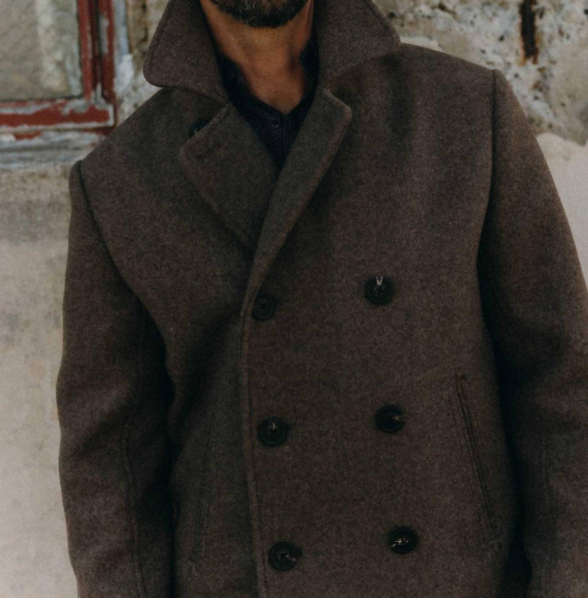Taylor Stitch - Mariner Melton Wool Coat