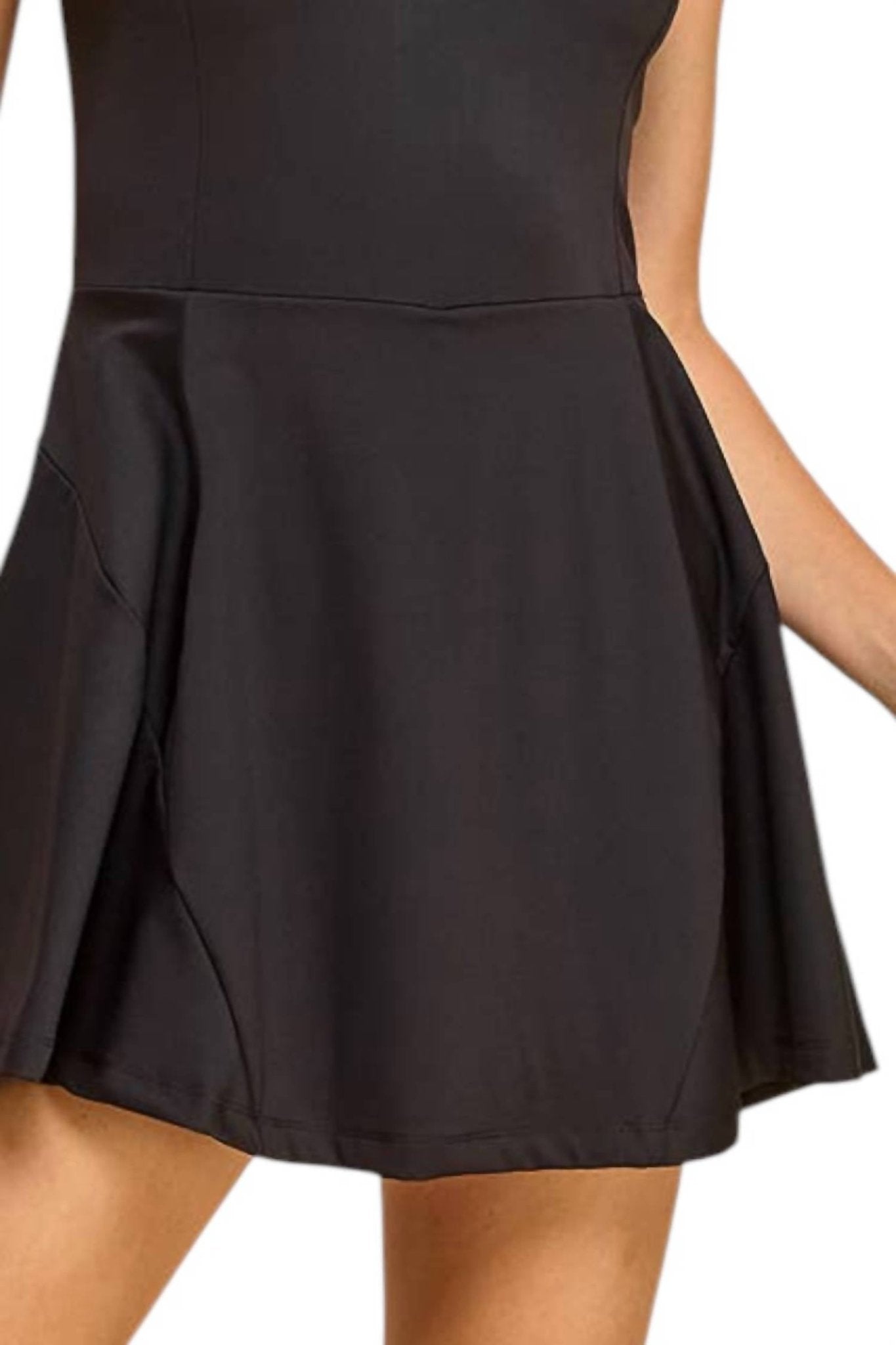Tcec - Athletic Built in Shorts Dress - black - clothing - dresses