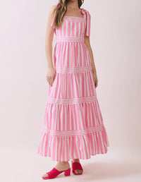 Tcec - Candy Stripe Maxi Dress