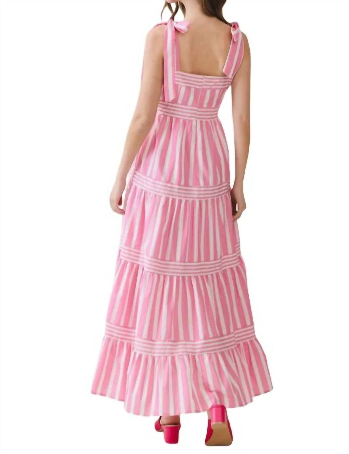 Tcec - Candy Stripe Maxi Dress