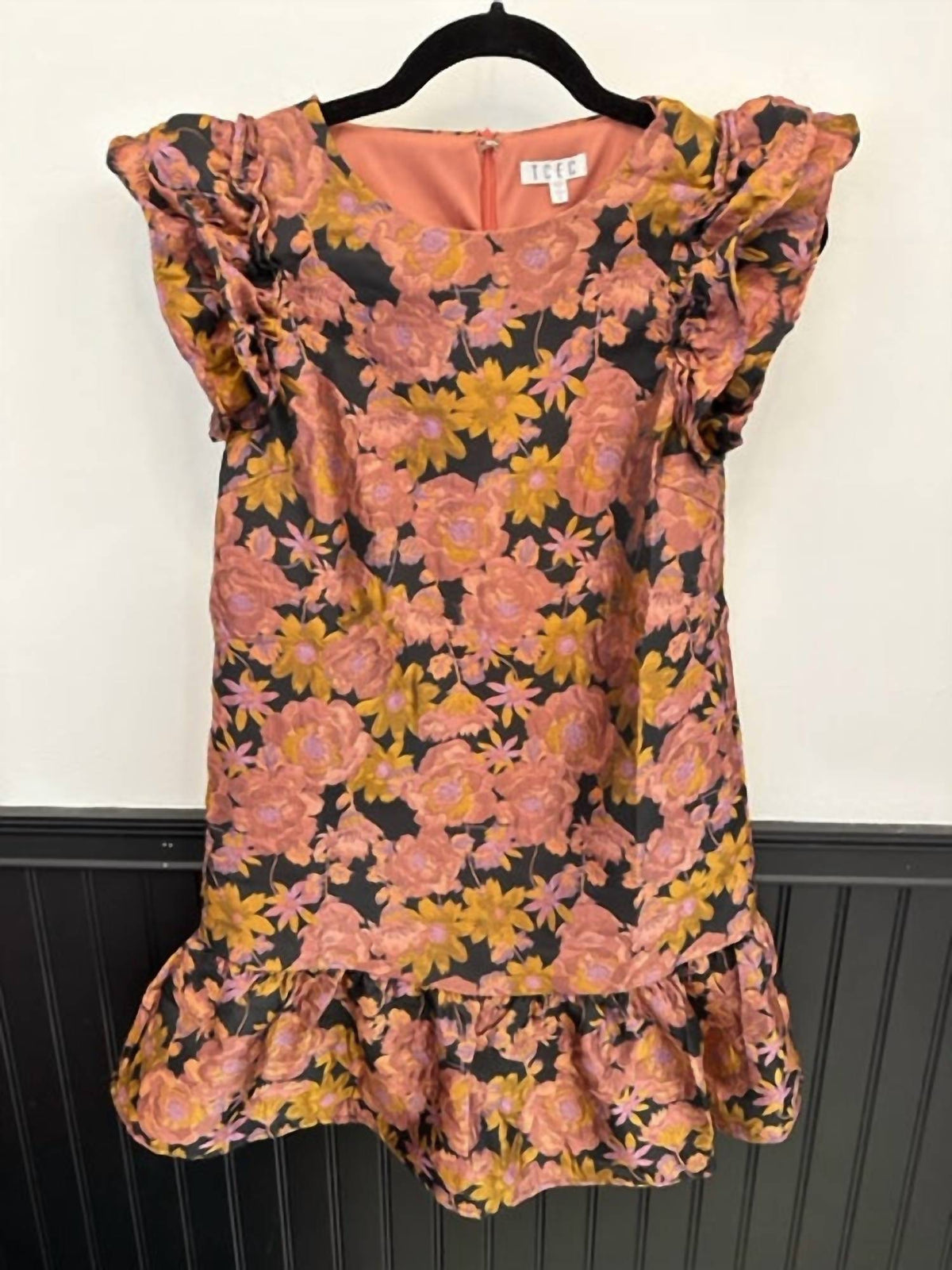 Tcec - Crew Neck Mini Dress
